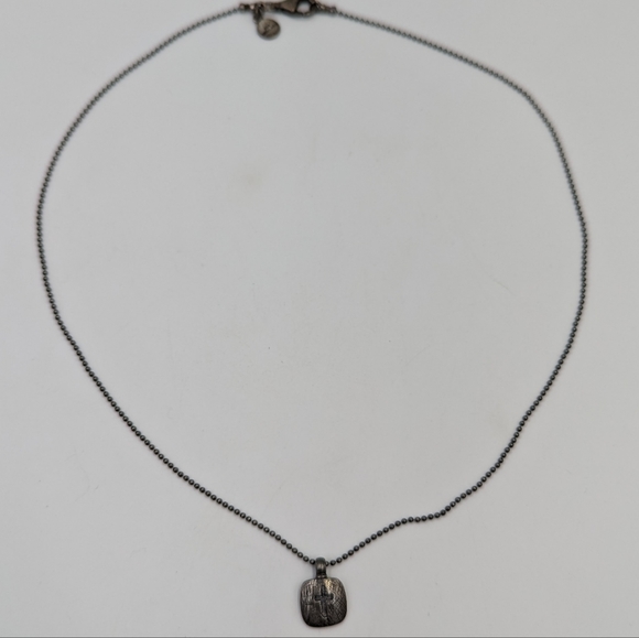 Silpada N1925 925 Sterling Silver Cross Pendant Necklace Faith Religious - Picture 3 of 11